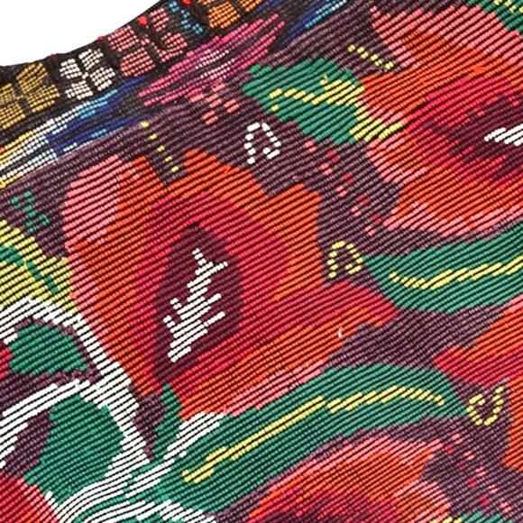 Altiplano Chichi Guatemalan Poppy Tapestry bag NWT Beautiful Fall Colors - Picture 10 of 10